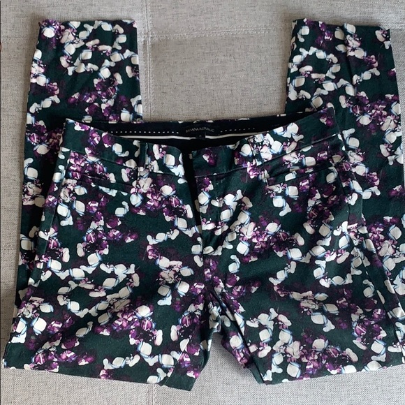 Floral Banana Republic pants - Picture 3 of 9